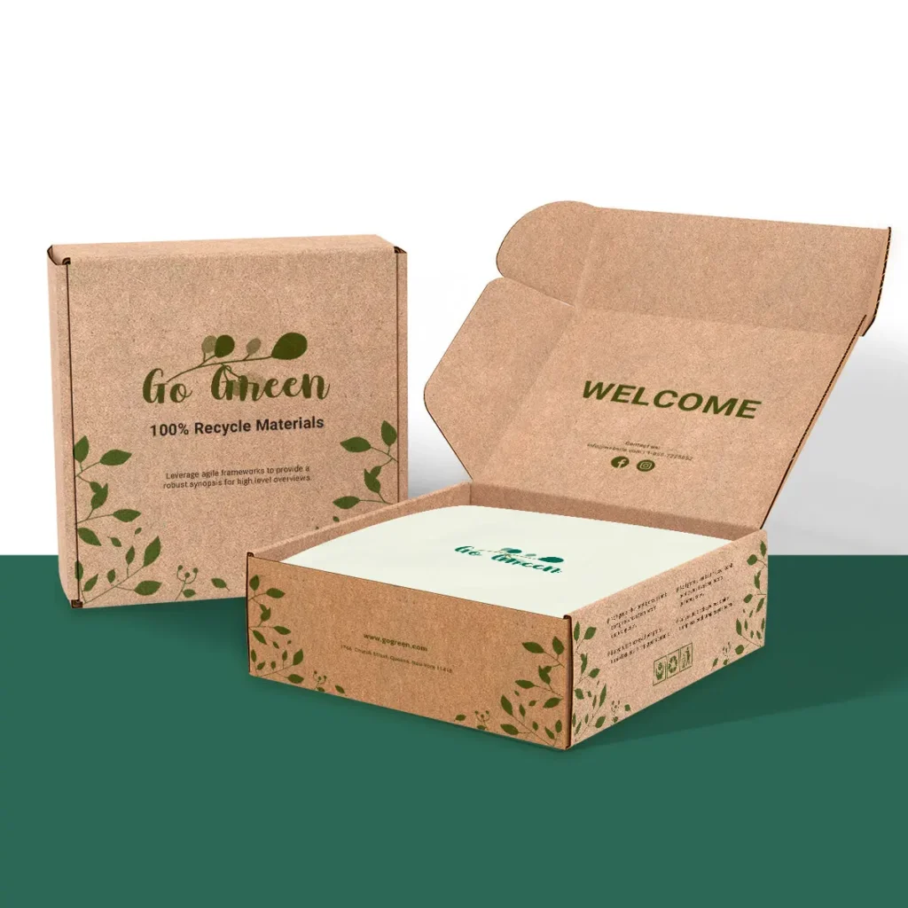 Subscription mailer box unboxing experience