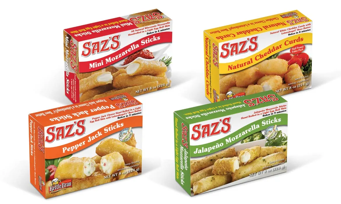 Branded custom cartons with unique logo placement