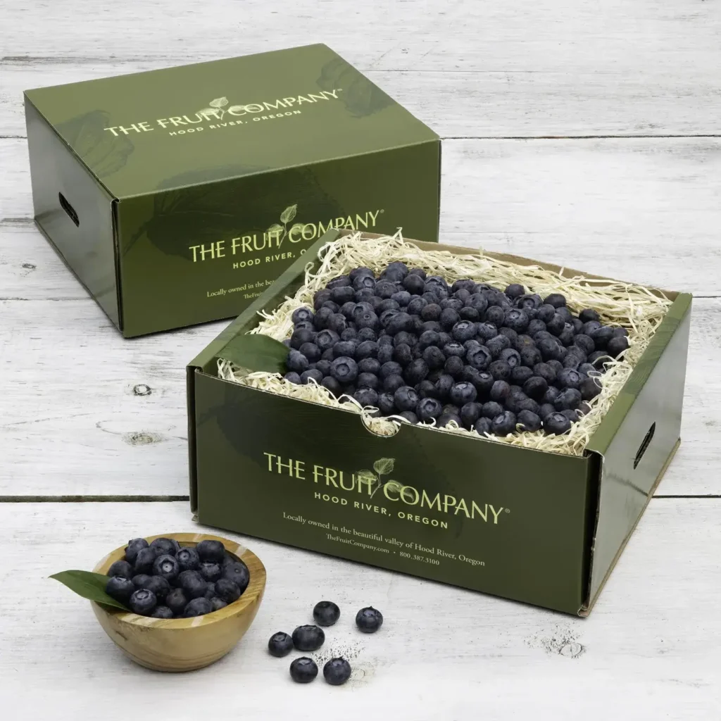 blueberry packaging boxes for export shipping